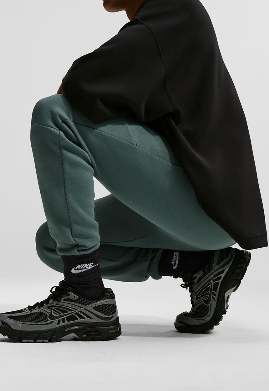 Nike -  Everyday Elevated Futura Crew Socks 3 Pk  Black Multi