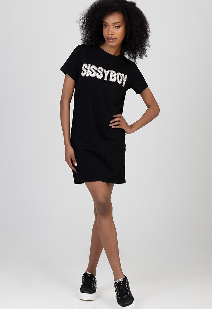 SISSY BOY - Bold Beauty Boxy Dress - Black