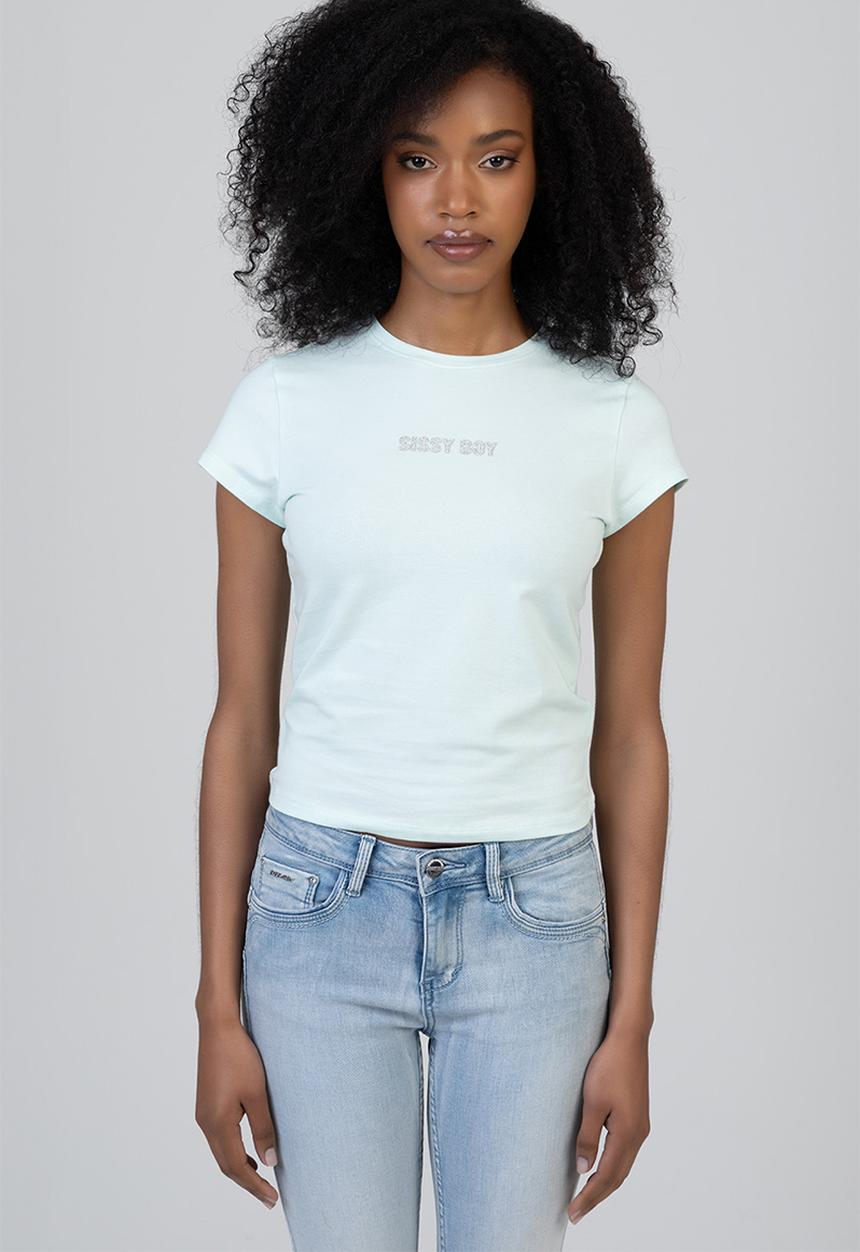 SISSY BOY - Sweetest Obsession Baby T-shirt - Mint
