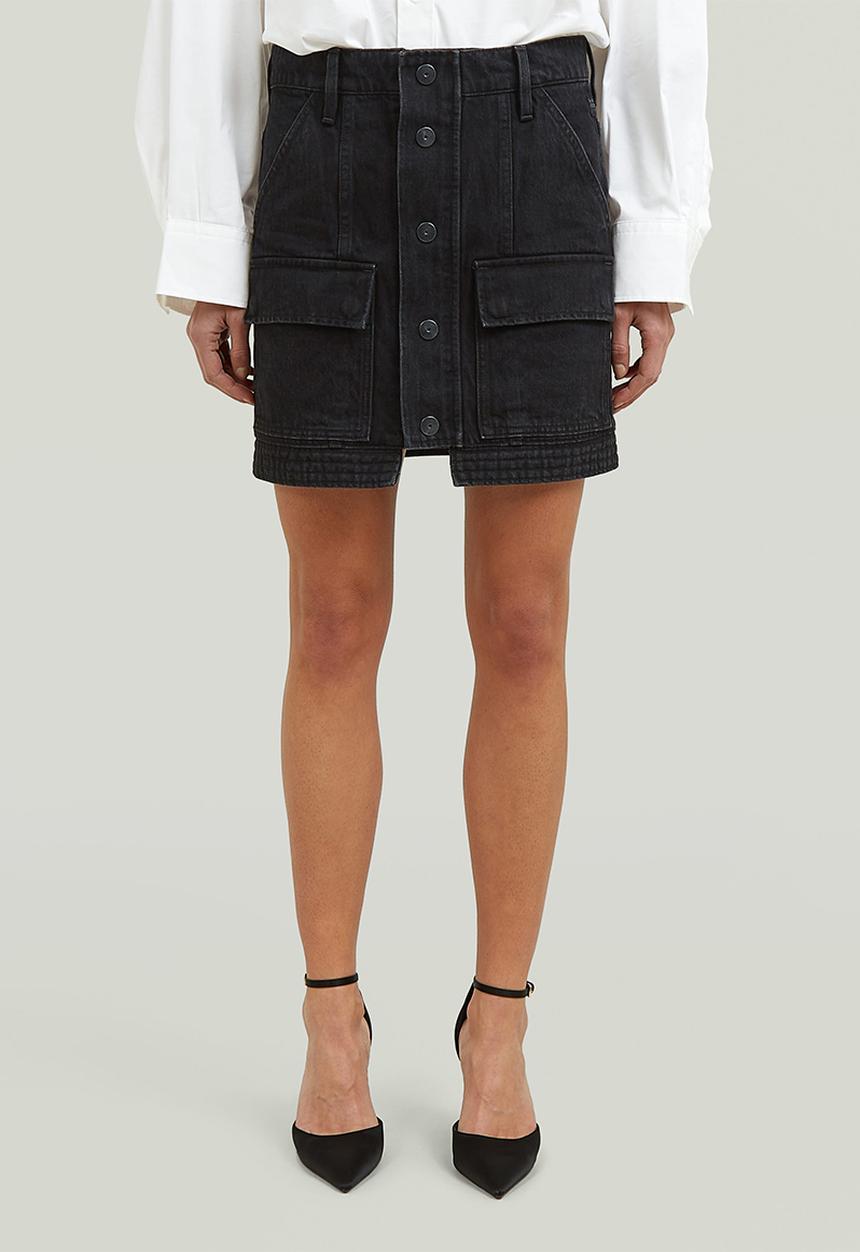 G-STAR - Short Cargo Skirt Wmn - Washed Black