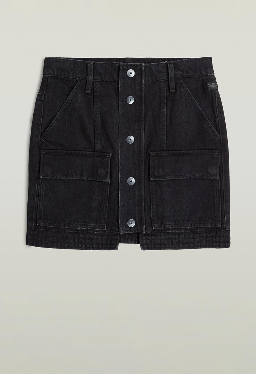 G-STAR - Short Cargo Skirt Wmn - Washed Black