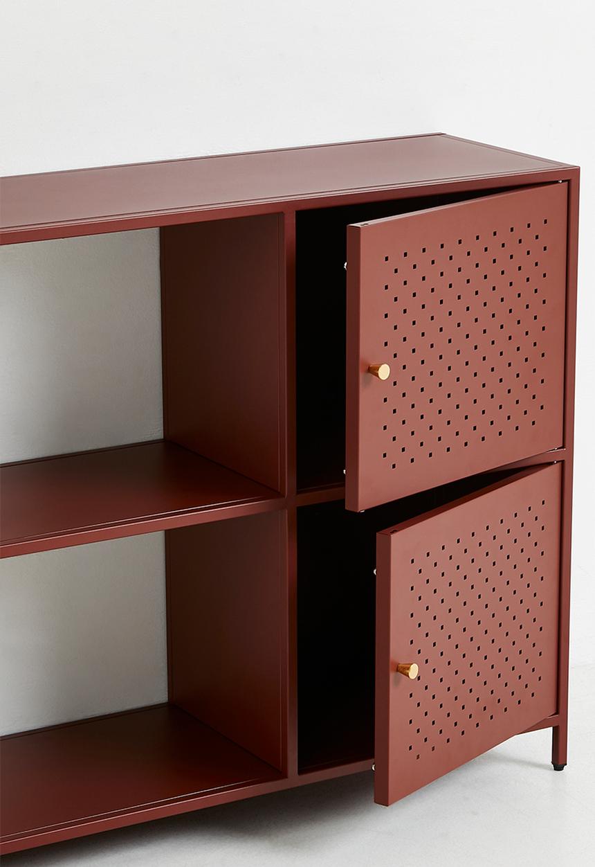 Sixth Floor - Brickstone Console - Rust