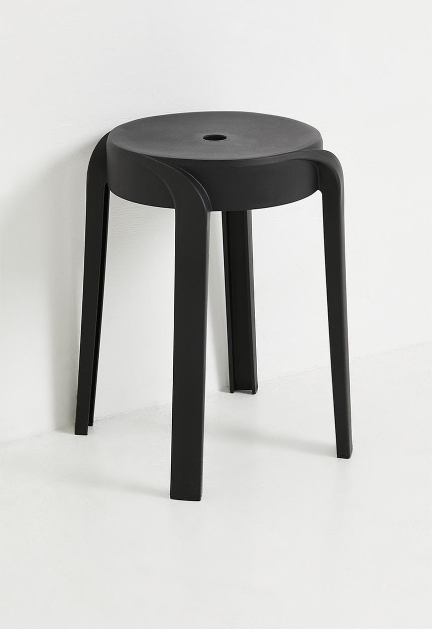 H&S - Poppy Stool - Black