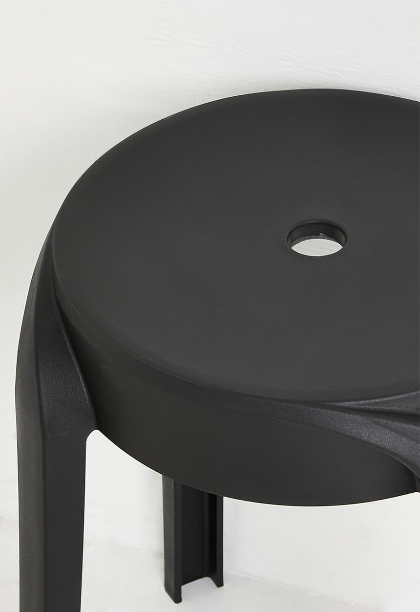 H&S - Poppy Stool - Black