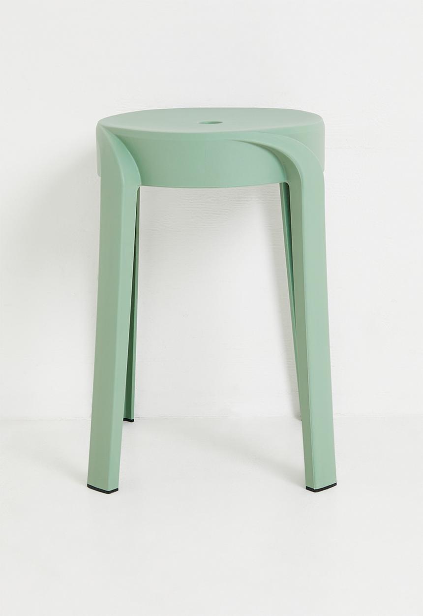 H&S - Poppy Stool - Green