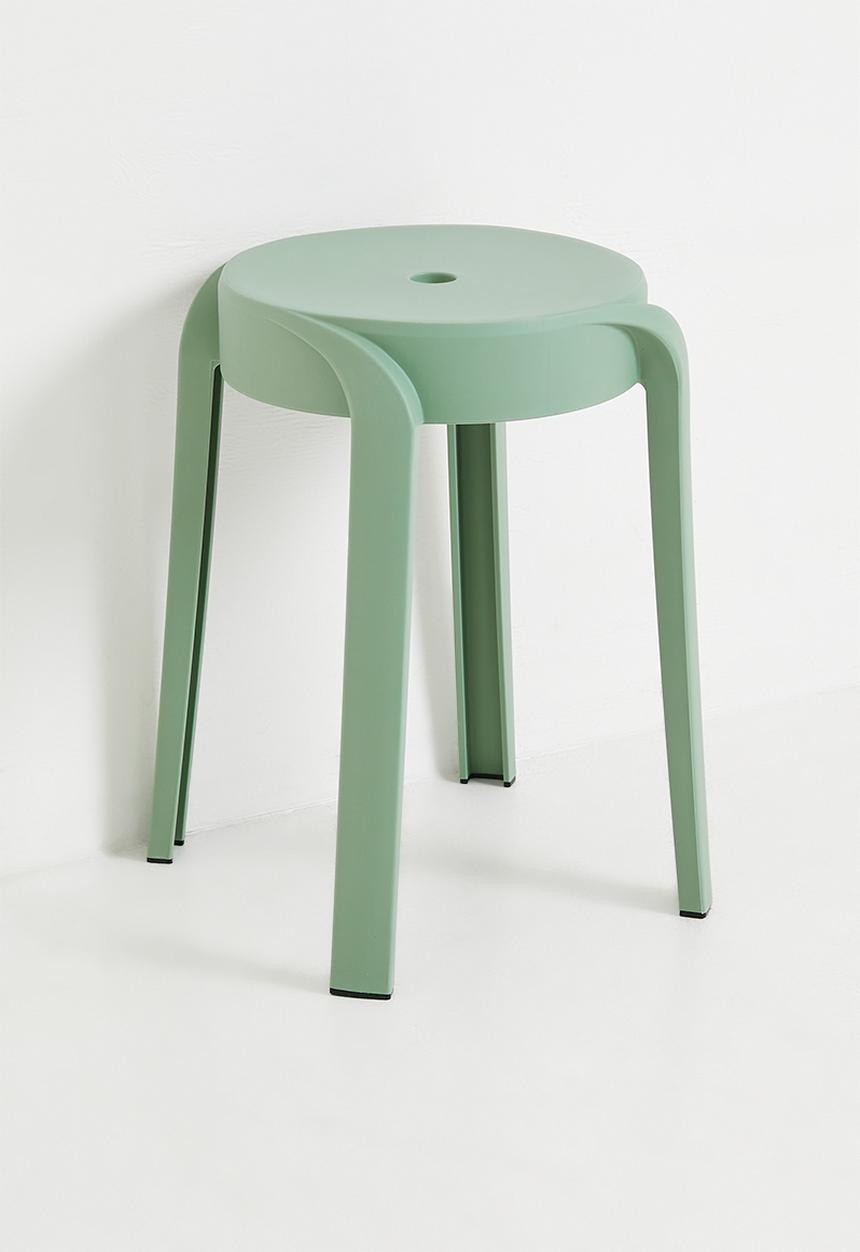 H&S - Poppy Stool - Green