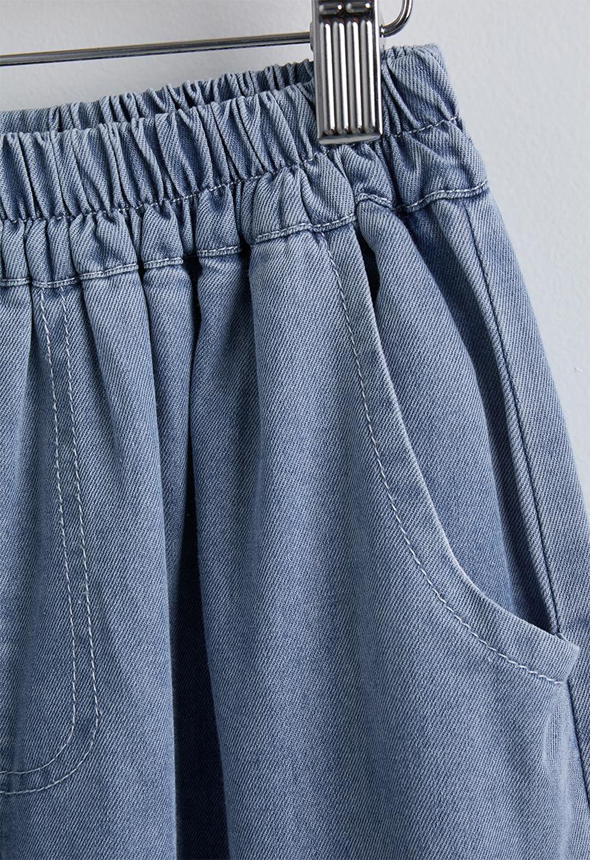 Pop Candy - Denim camisole top & jeans - light blue/white