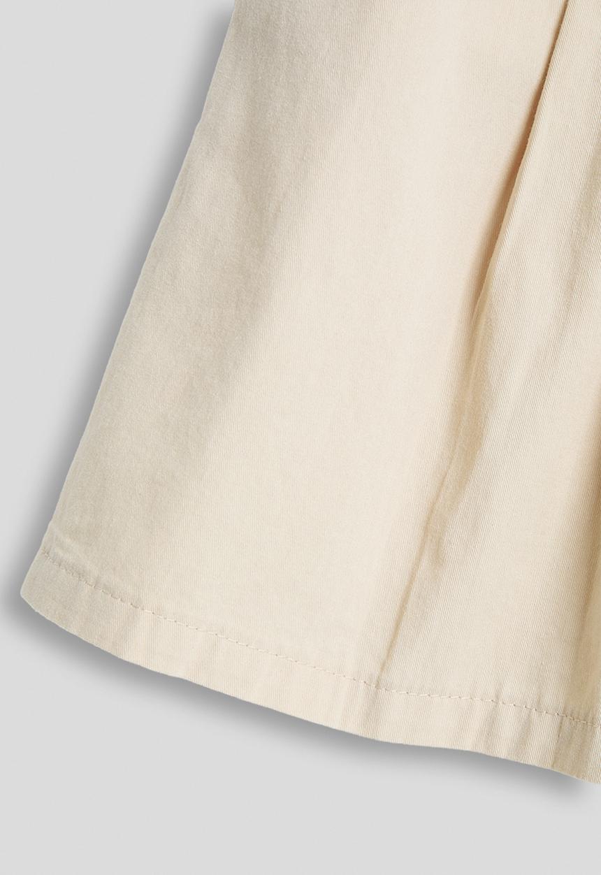 Pop Candy - Paperbag waist shorts - beige