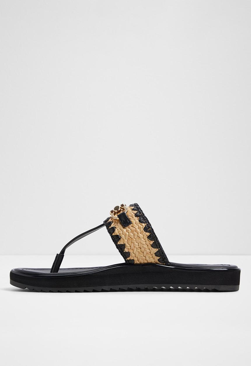 ALDO - Lajolla T-bar - black