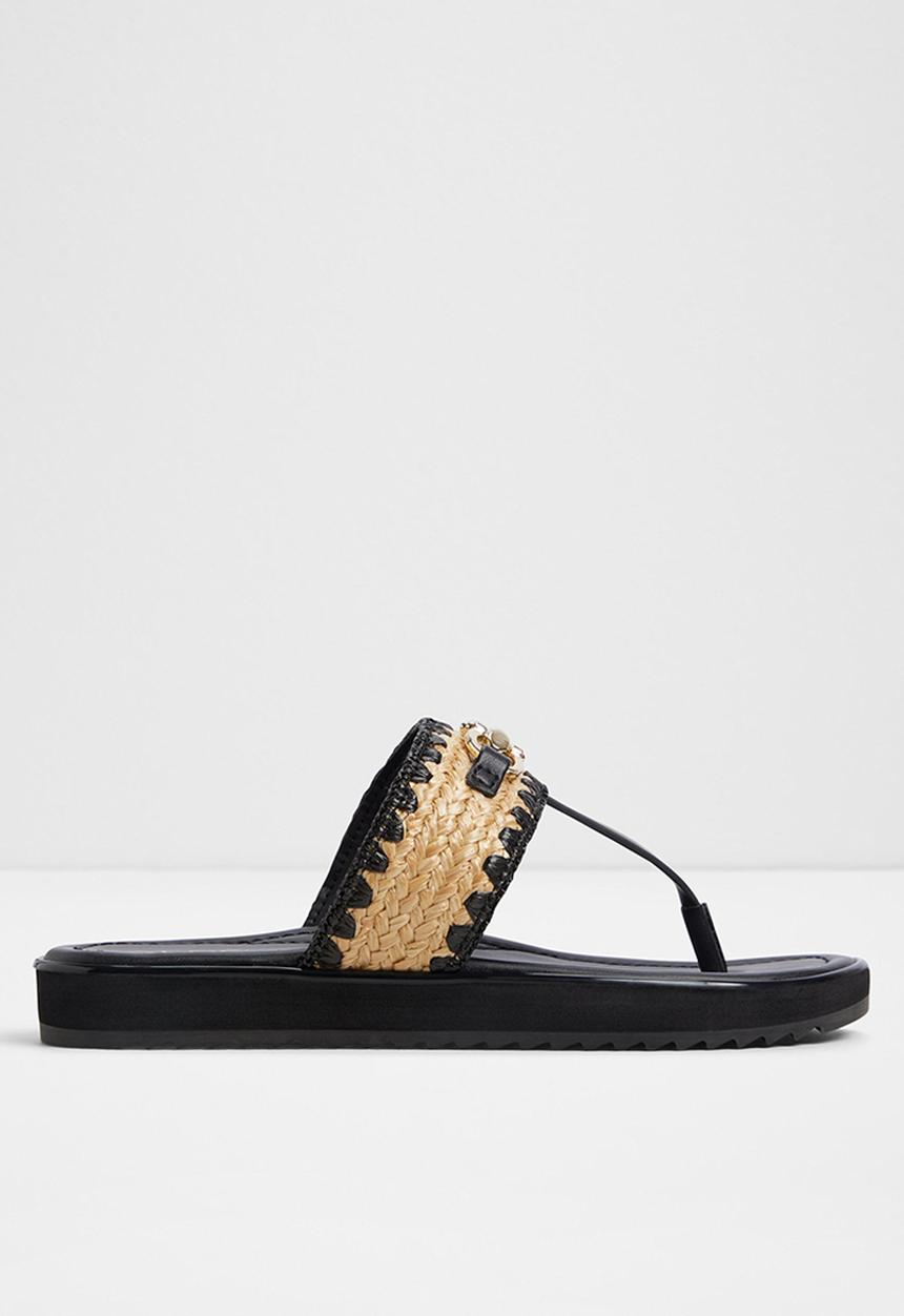 ALDO - Lajolla T-bar - black
