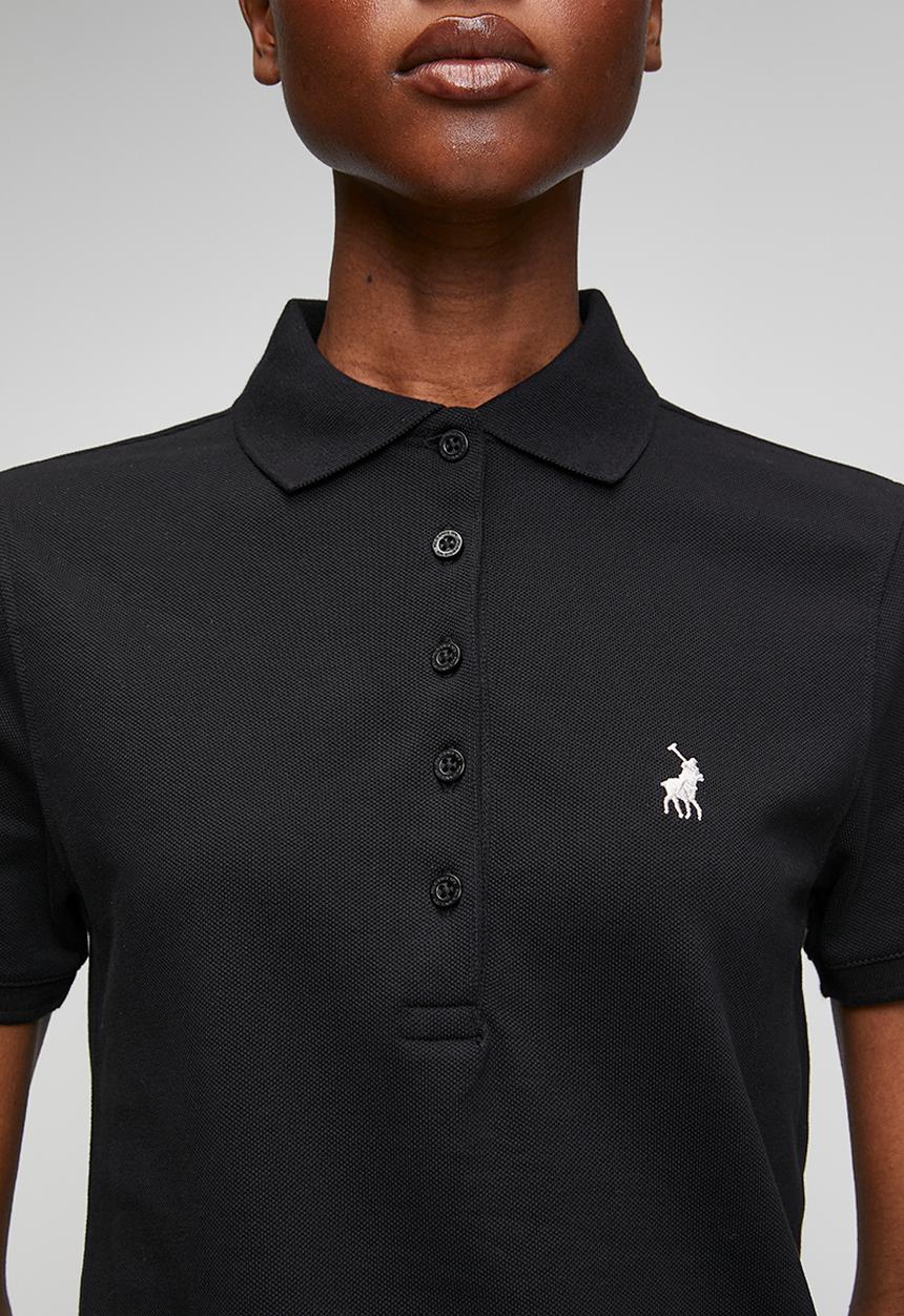 POLO - Wmn Margot Ss Golfer - Black