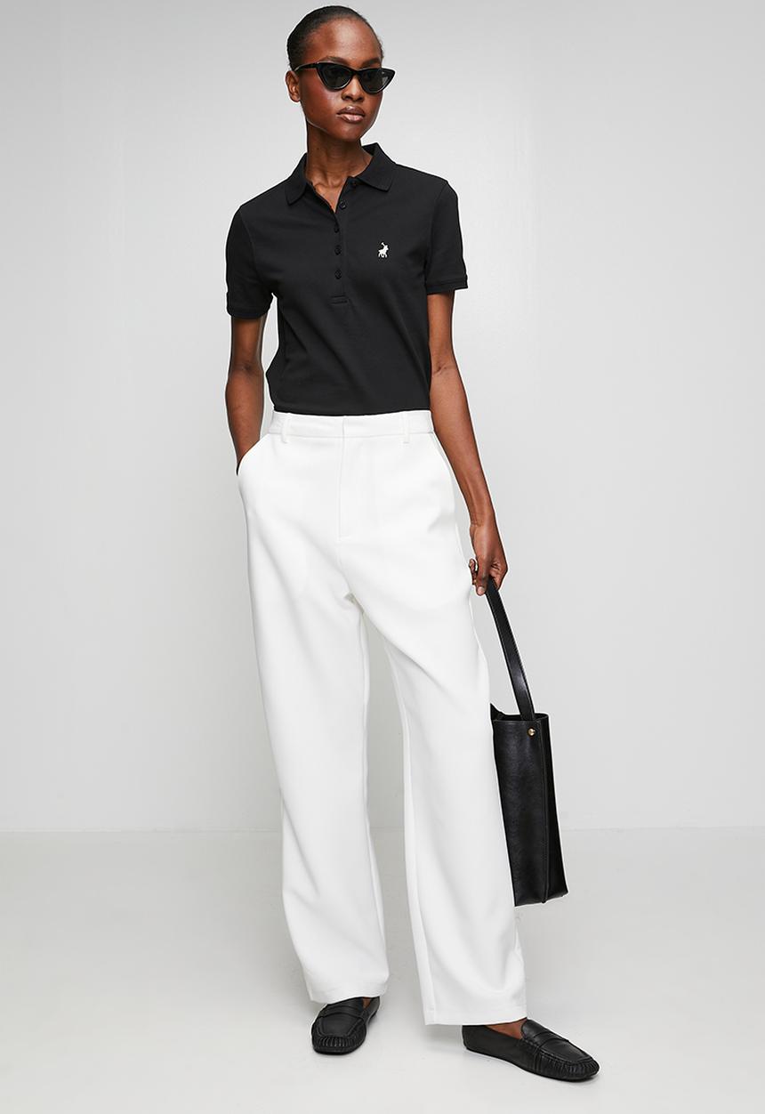 POLO - Wmn Margot Ss Golfer - Black