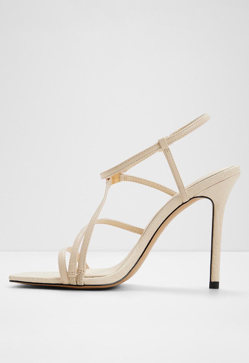 ALDO - Maakie open toe ankle strap - cream