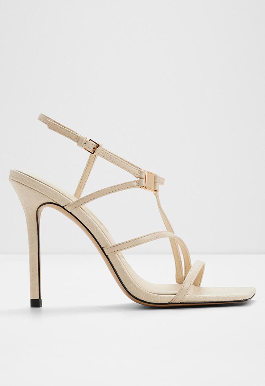 ALDO - Maakie open toe ankle strap - cream
