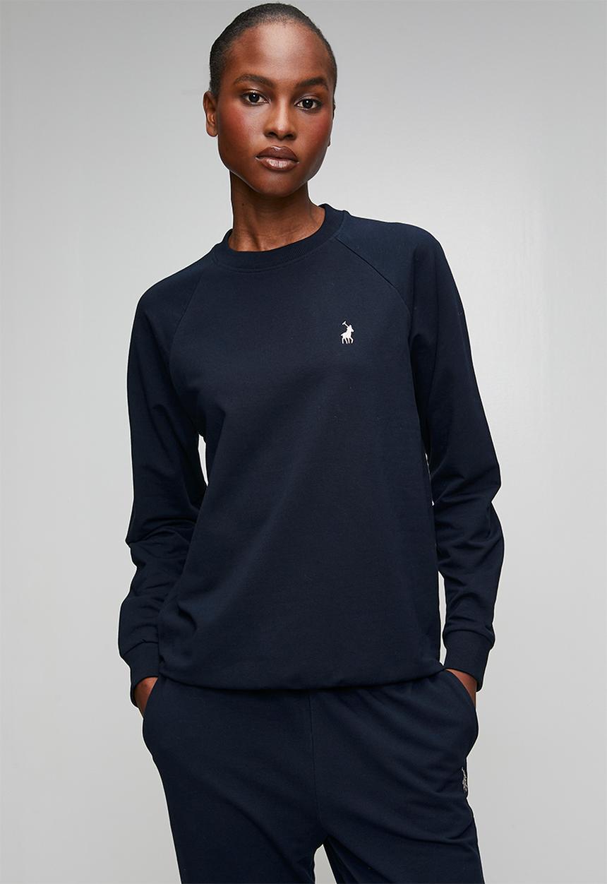 POLO - Wmn Sophia Ls Track Top - Navy
