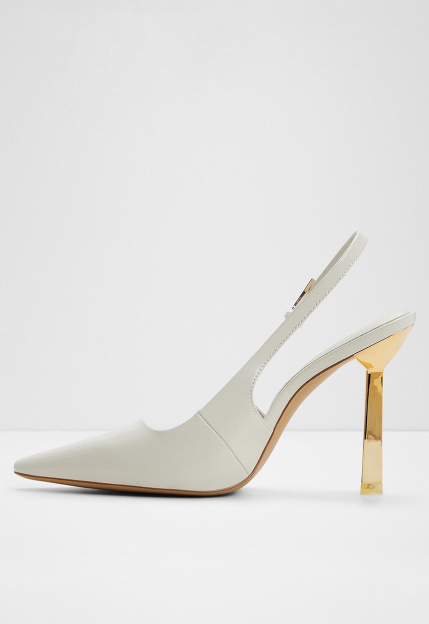 ALDO - Marysa closed toe slingback - white/bone