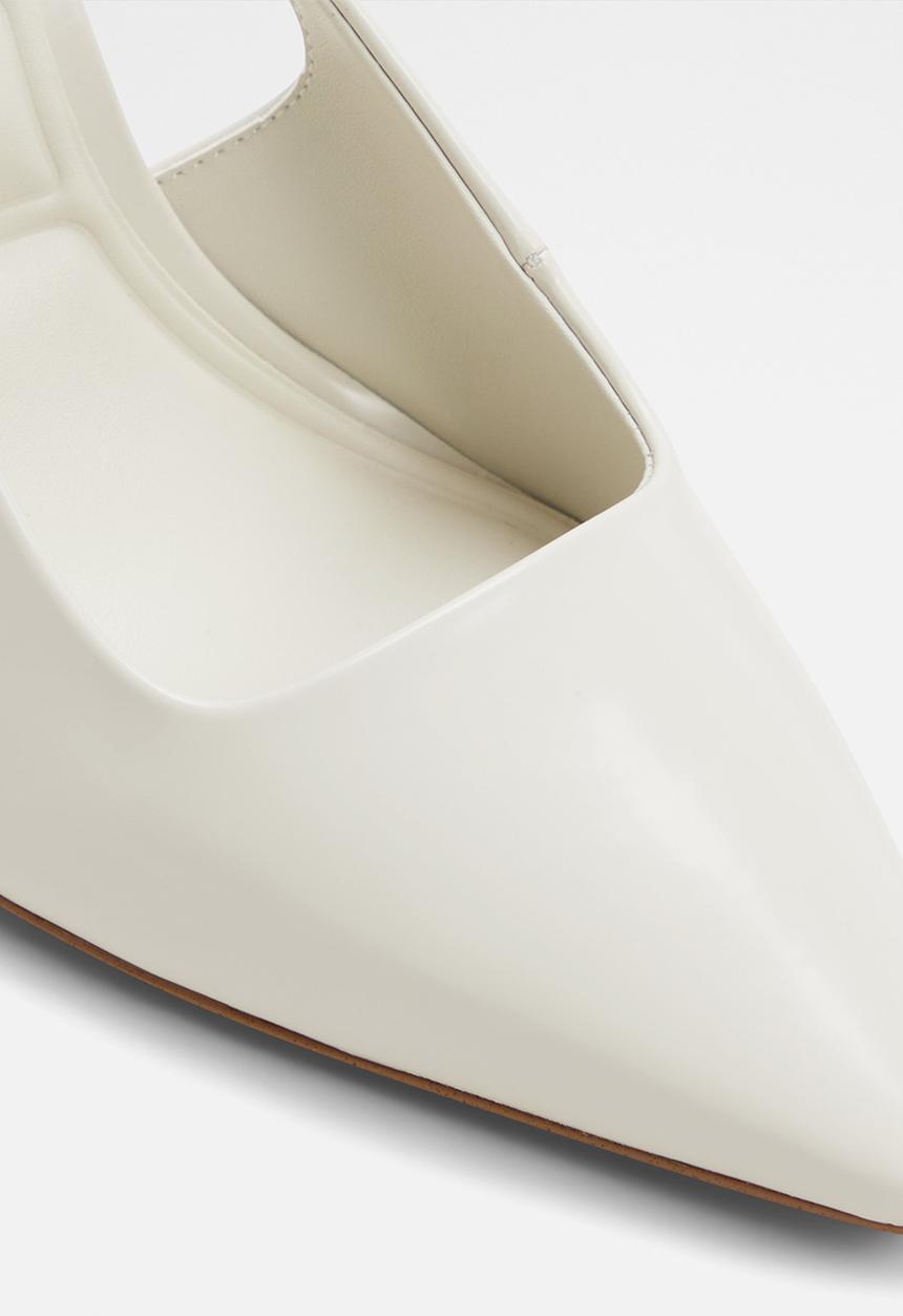 ALDO - Marysa closed toe slingback - white/bone