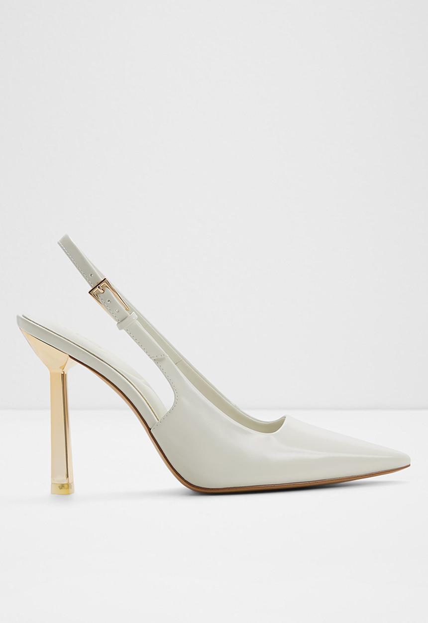 ALDO - Marysa closed toe slingback - white/bone
