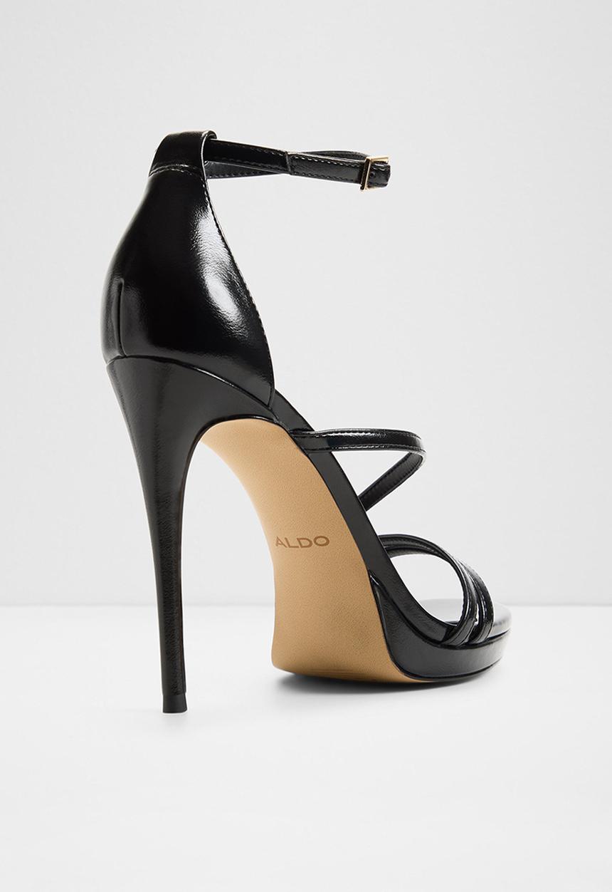 ALDO - Odella open toe ankle strap - black