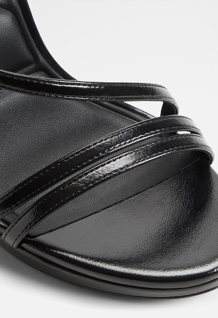 ALDO - Odella open toe ankle strap - black