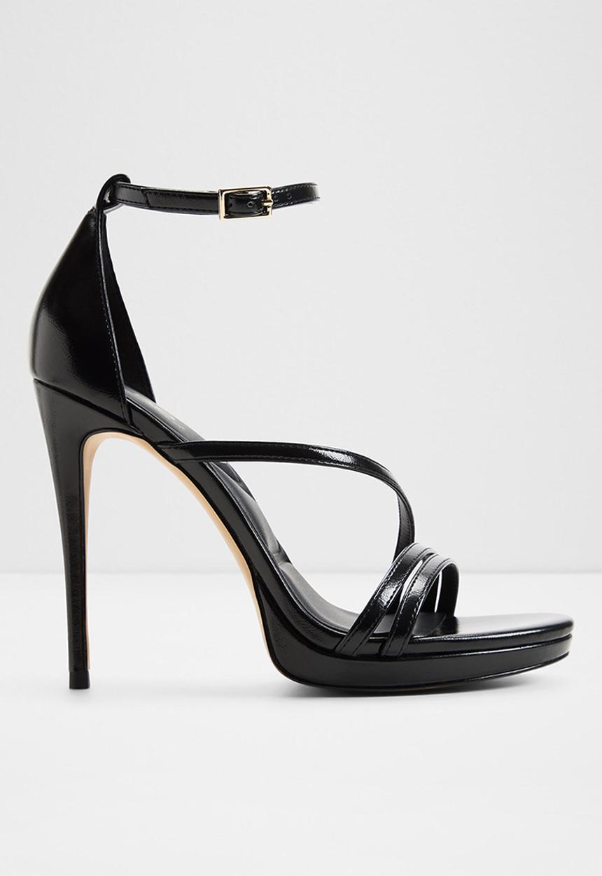 ALDO - Odella open toe ankle strap - black