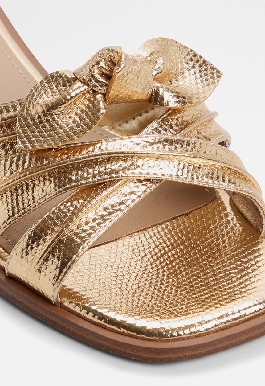 ALDO - Sunbeam slide - gold