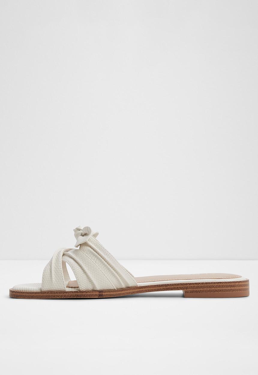ALDO - Sunbeam slide - white/bone