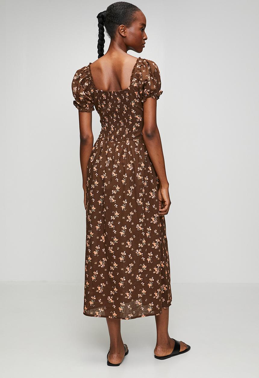 Cotton On - Jenna Ditsy - Dark Oak
