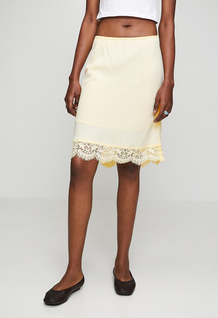 Cotton On - Sasha Slip Skirt - Vanilla Glow