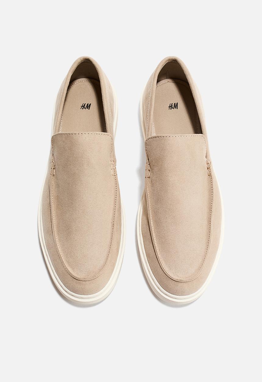 H&M - Moccasin-seam loafers - beige