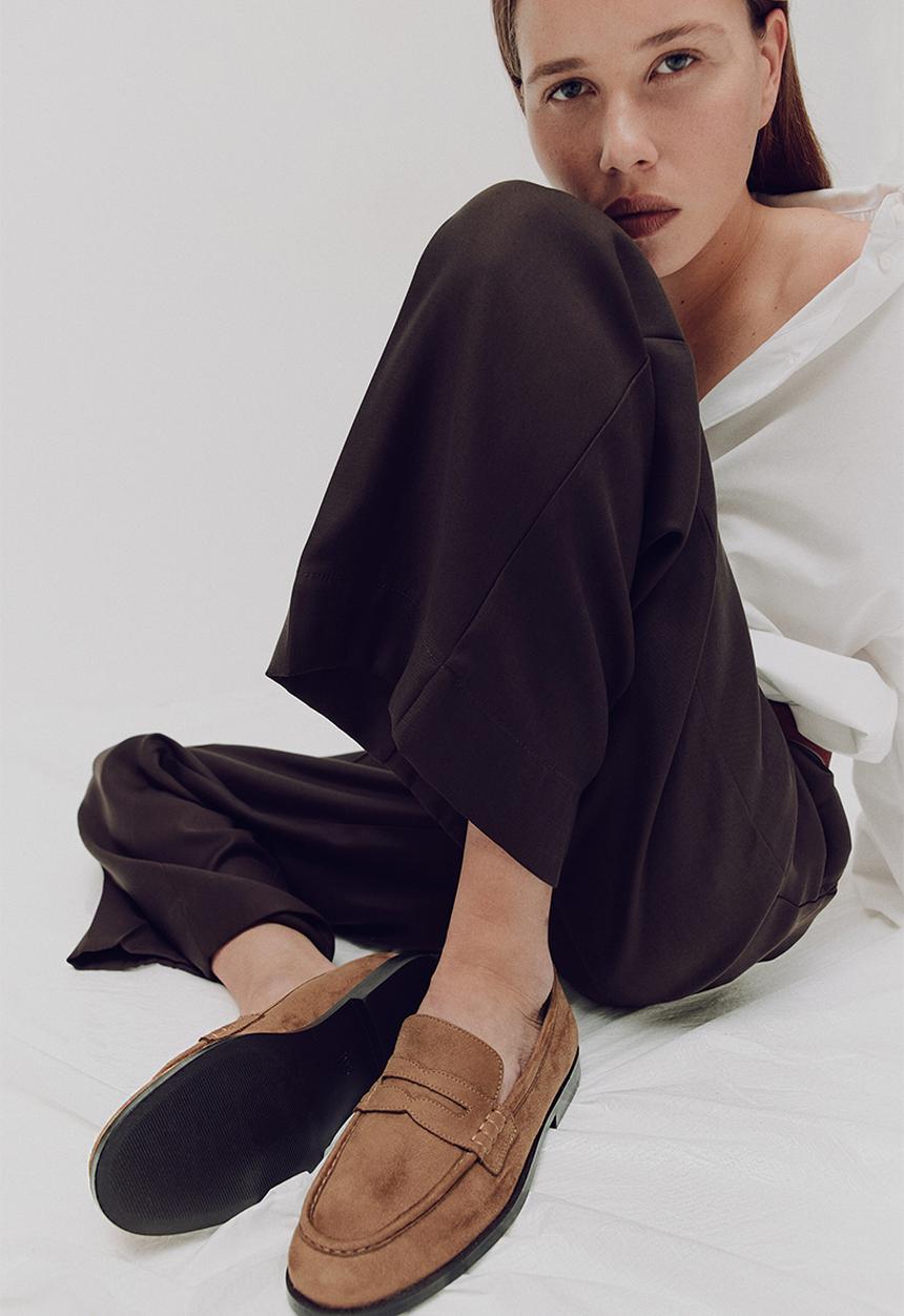 H&M - Loafers - dark beige