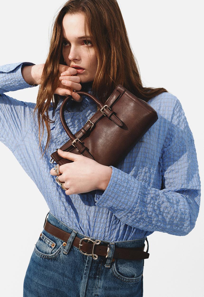 H&M - Shoulder bag - dark brown