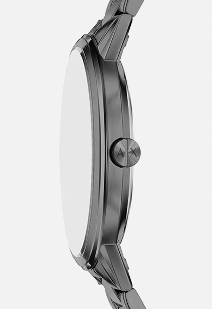 Armani Exchange - Armani Exchange  AX7183SET Watch and Bracelet Set - Gunmetal