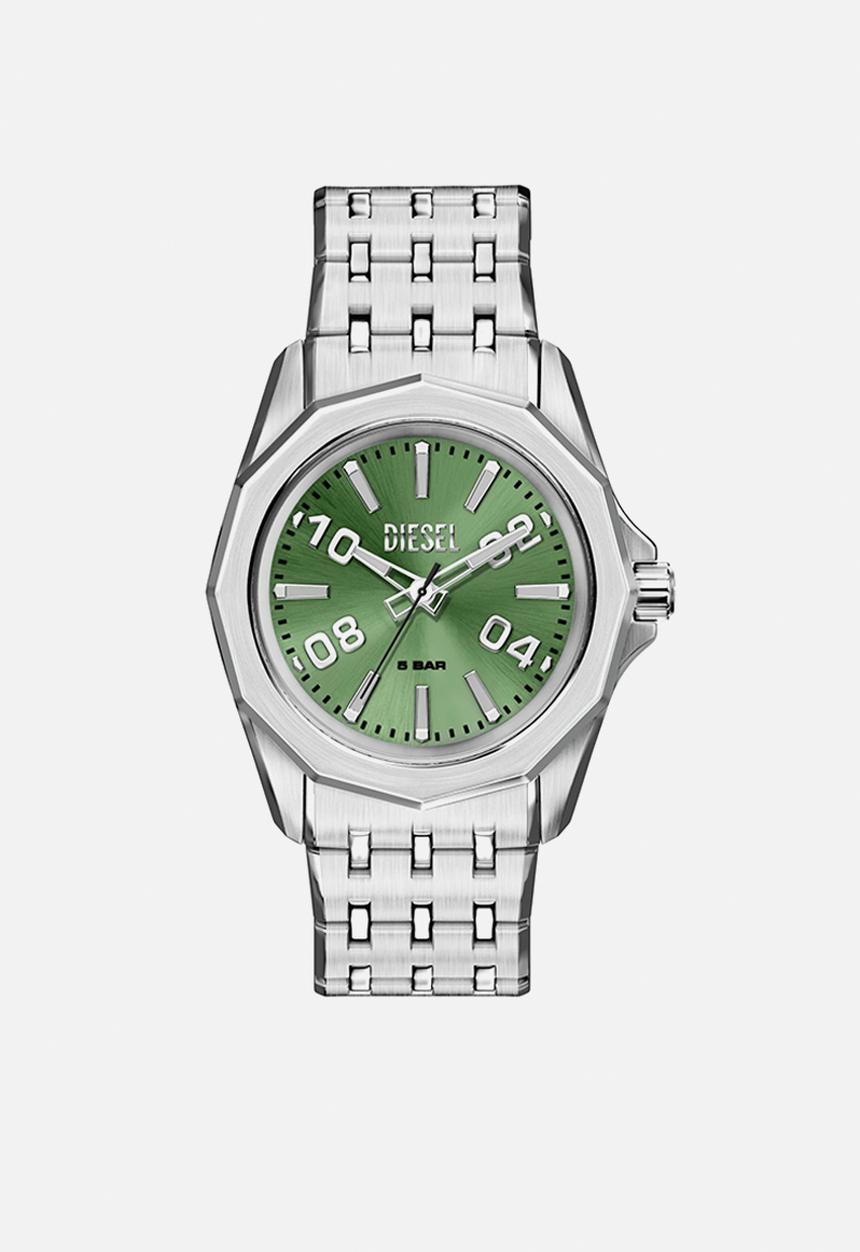 Diesel  - Diesel Stinger Three-Hand DZ2237 Watch - Silver