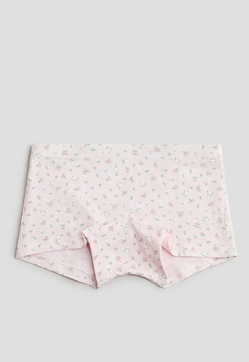 H&M - 5-Pack cotton boxers - light pink/floral