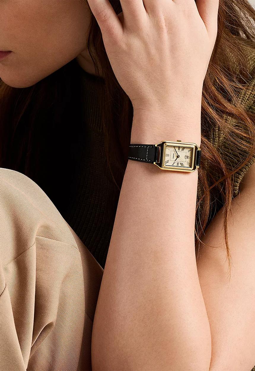 Fossil - Raquel 23mm ES5505 Watch - Black