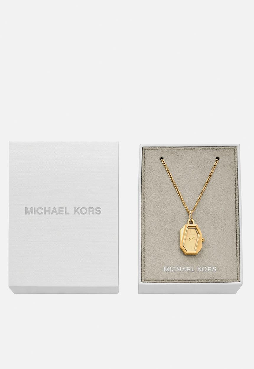 Michael Kors - Suri MK7614 Watch Necklace - Gold
