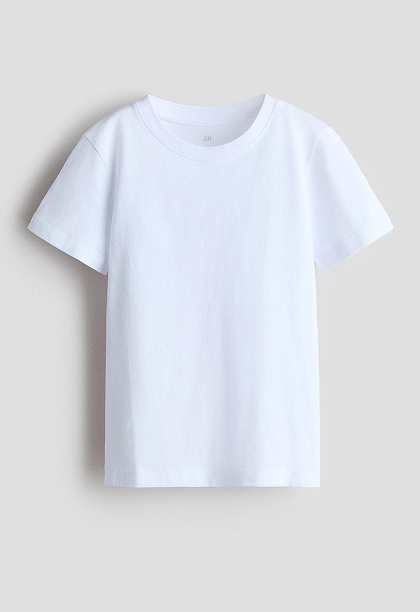 H&M - Cotton t-shirt - white