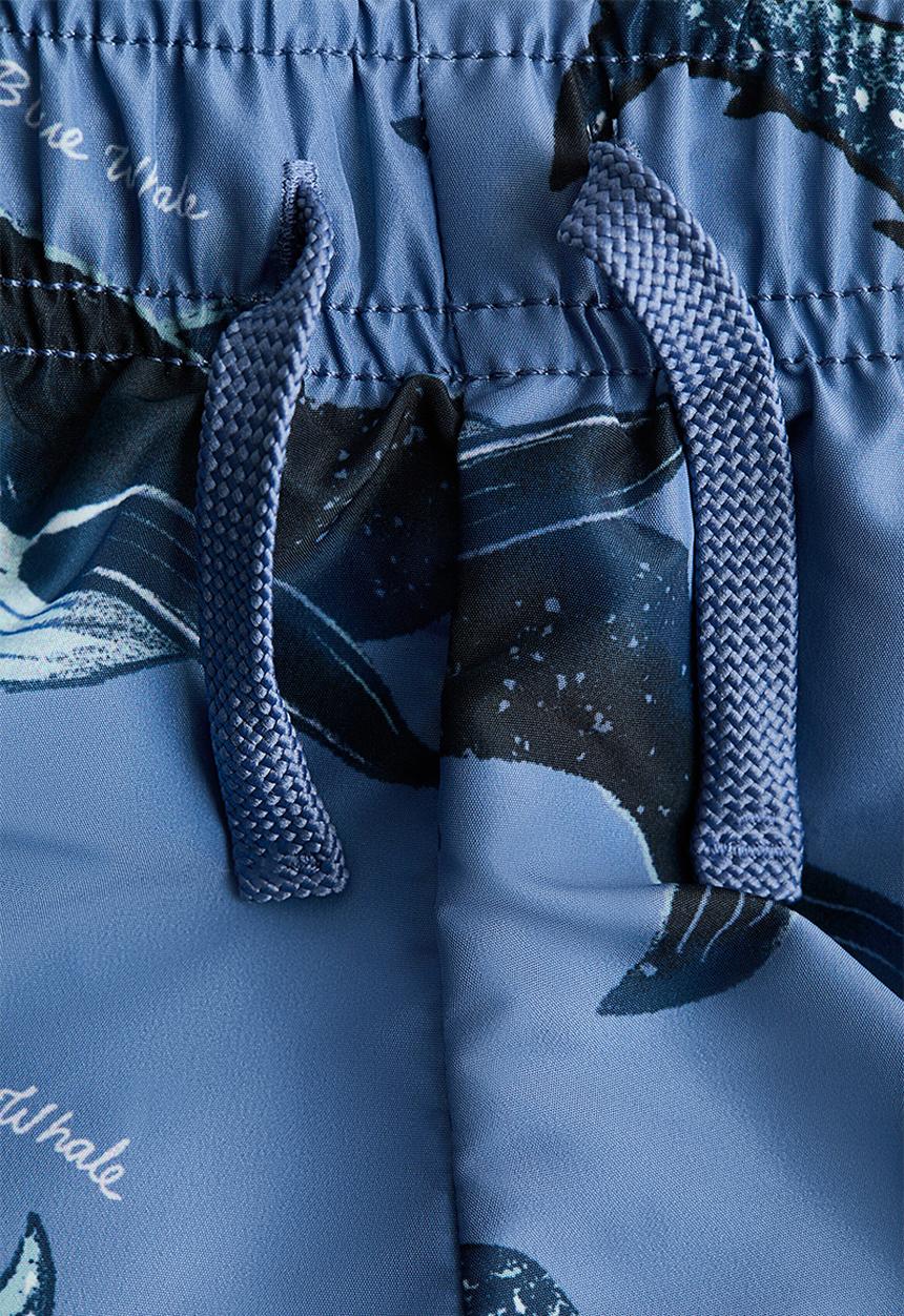 H&M - Printed swim shorts - light blue/whales