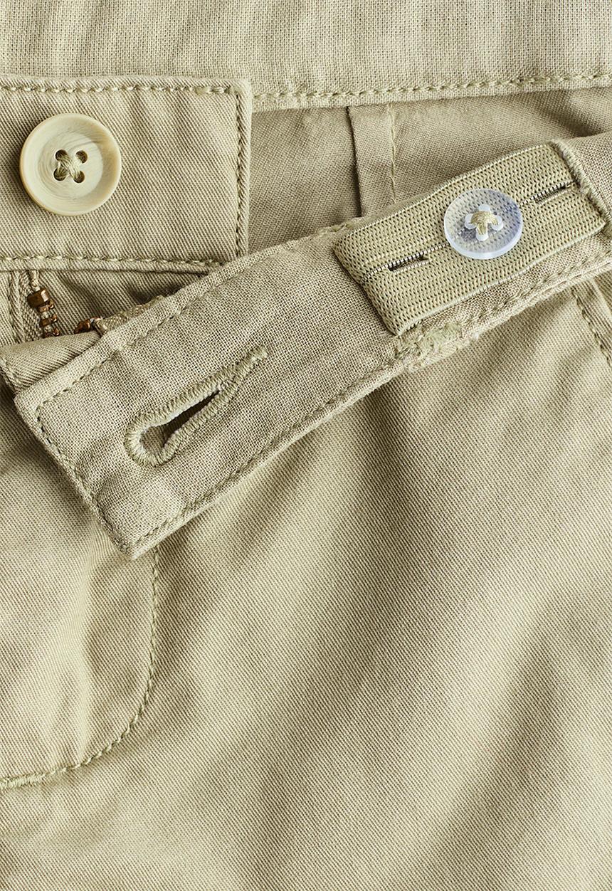 H&M - Twill chinos - light khaki green