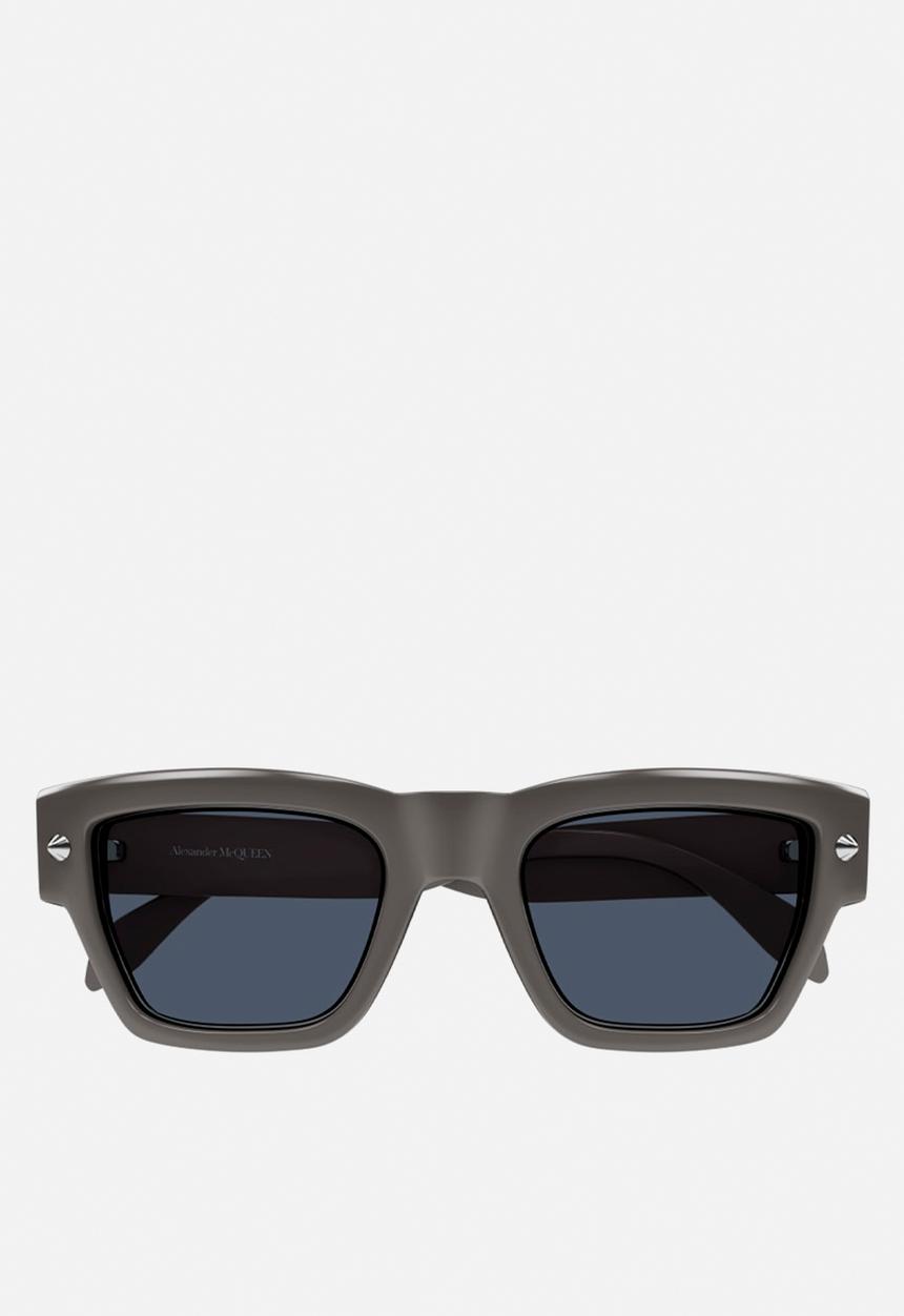 Alexander McQueen - AM0409S-003 53 Sunglass - Grey/Brown