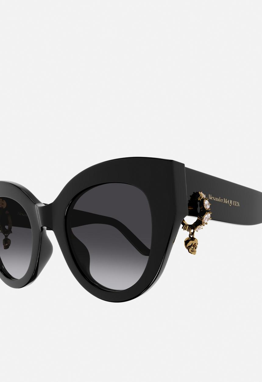 Alexander McQueen - AM0417S-001 50 Sunglass - Black