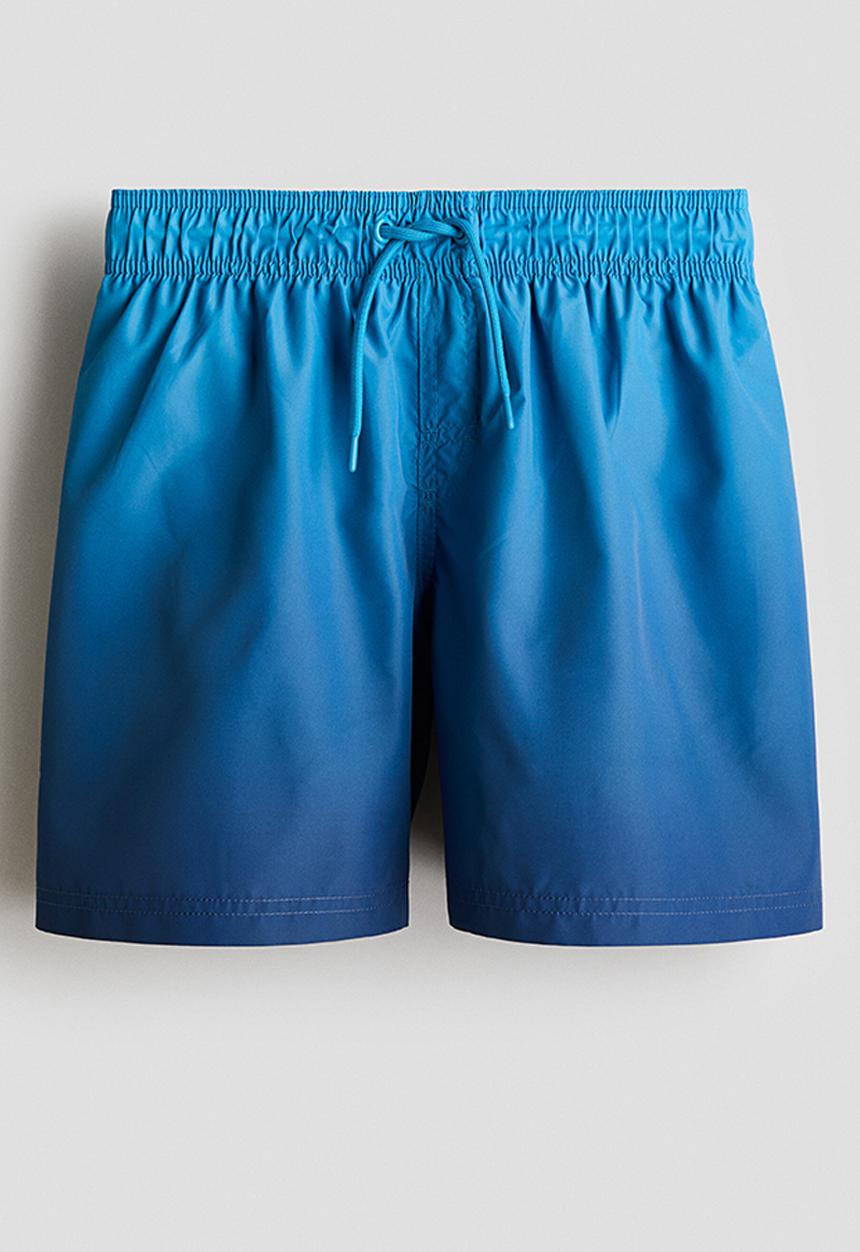 H&M - Printed swim shorts - blue/gradient