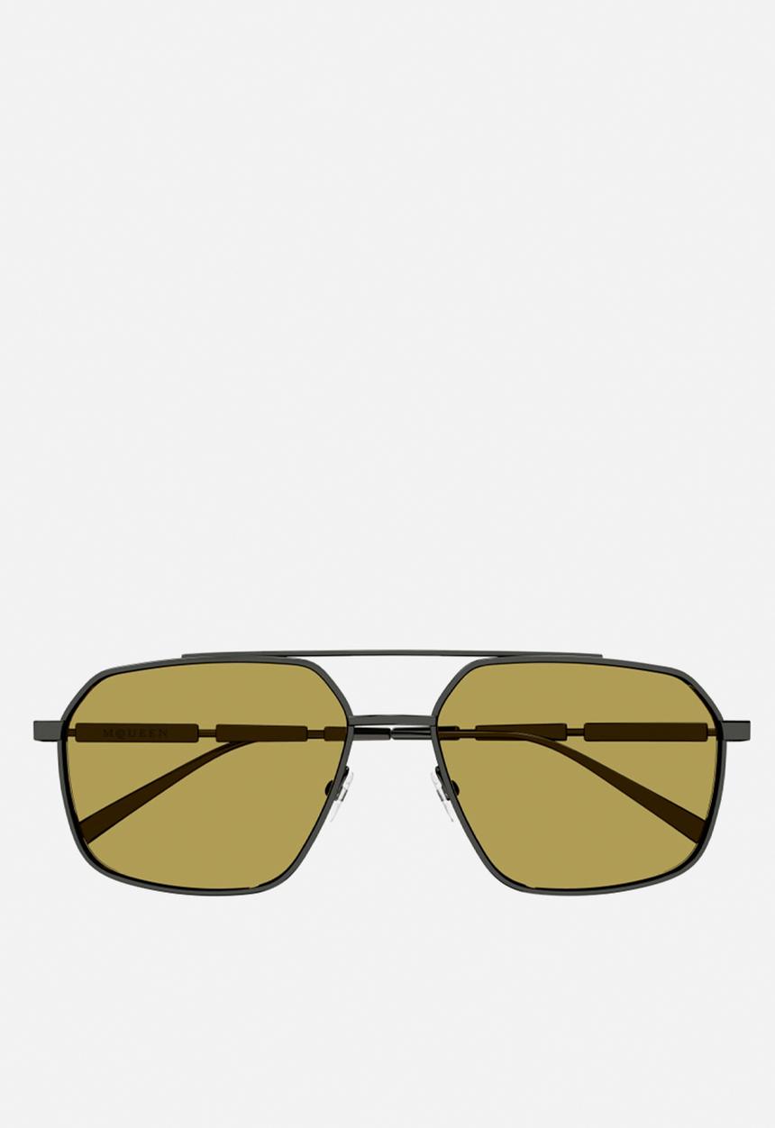 Alexander McQueen - AM0477S-003 59 Sunglass - Ruthenium