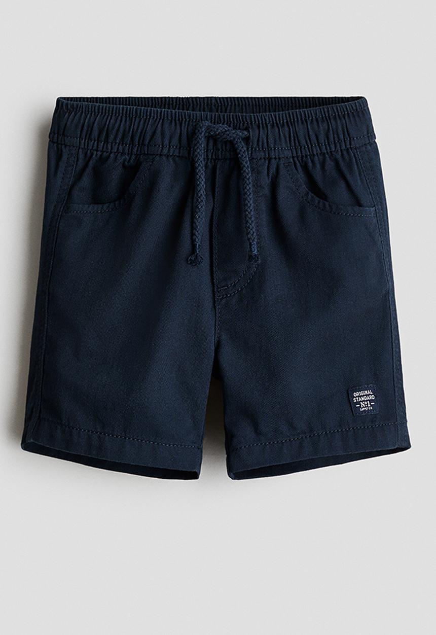 H&M - Twill shorts - navy blue