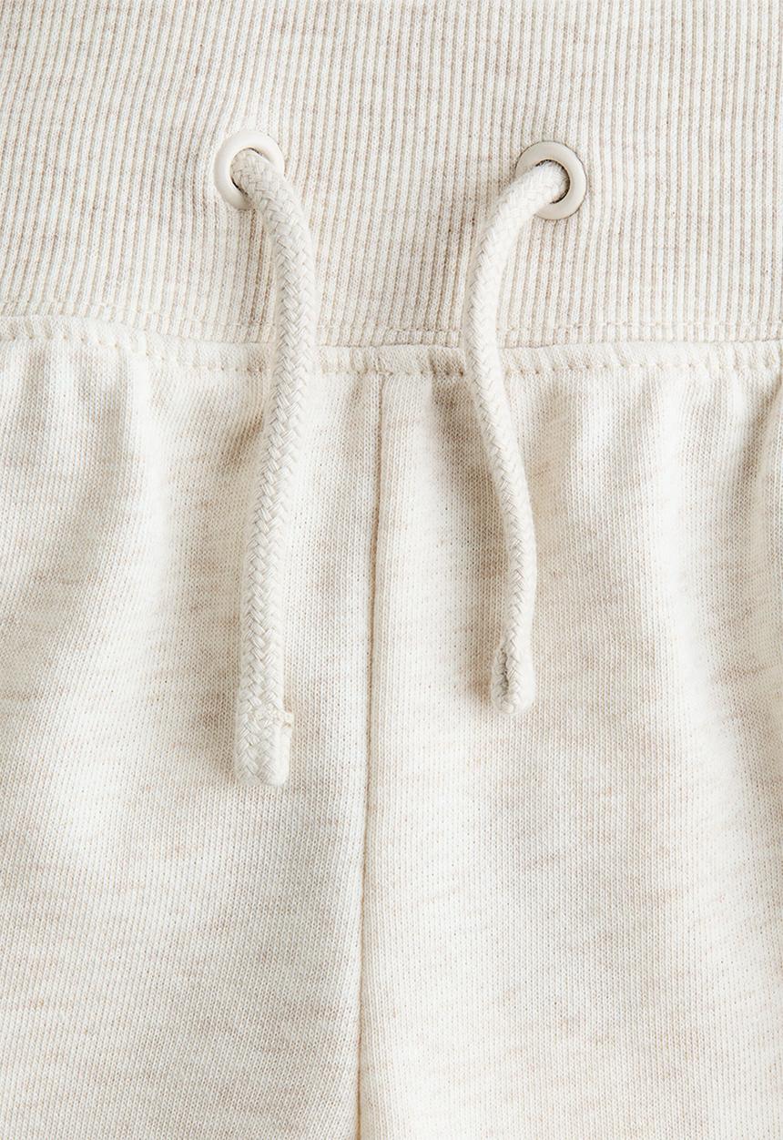 H&M - Sweatshorts - light beige marl