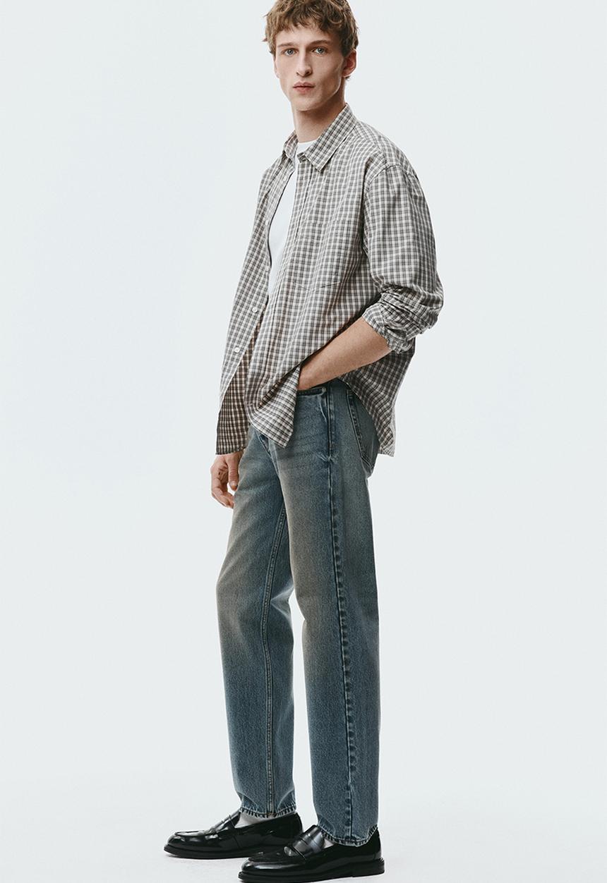 H&M - Original straight jeans - denim blue