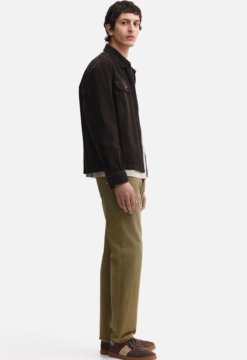 H&M - Original straight jeans - light khaki green