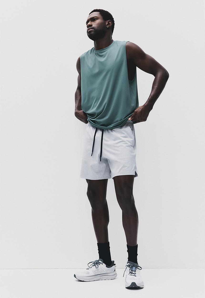 H&M - Regular fit sports vest top with drymove™ - dusty green
