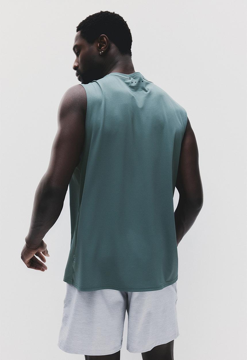 H&M - Regular fit sports vest top with drymove™ - dusty green